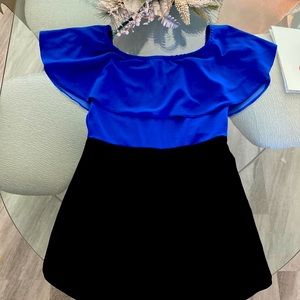 Black and blue elegant Jumpsuit